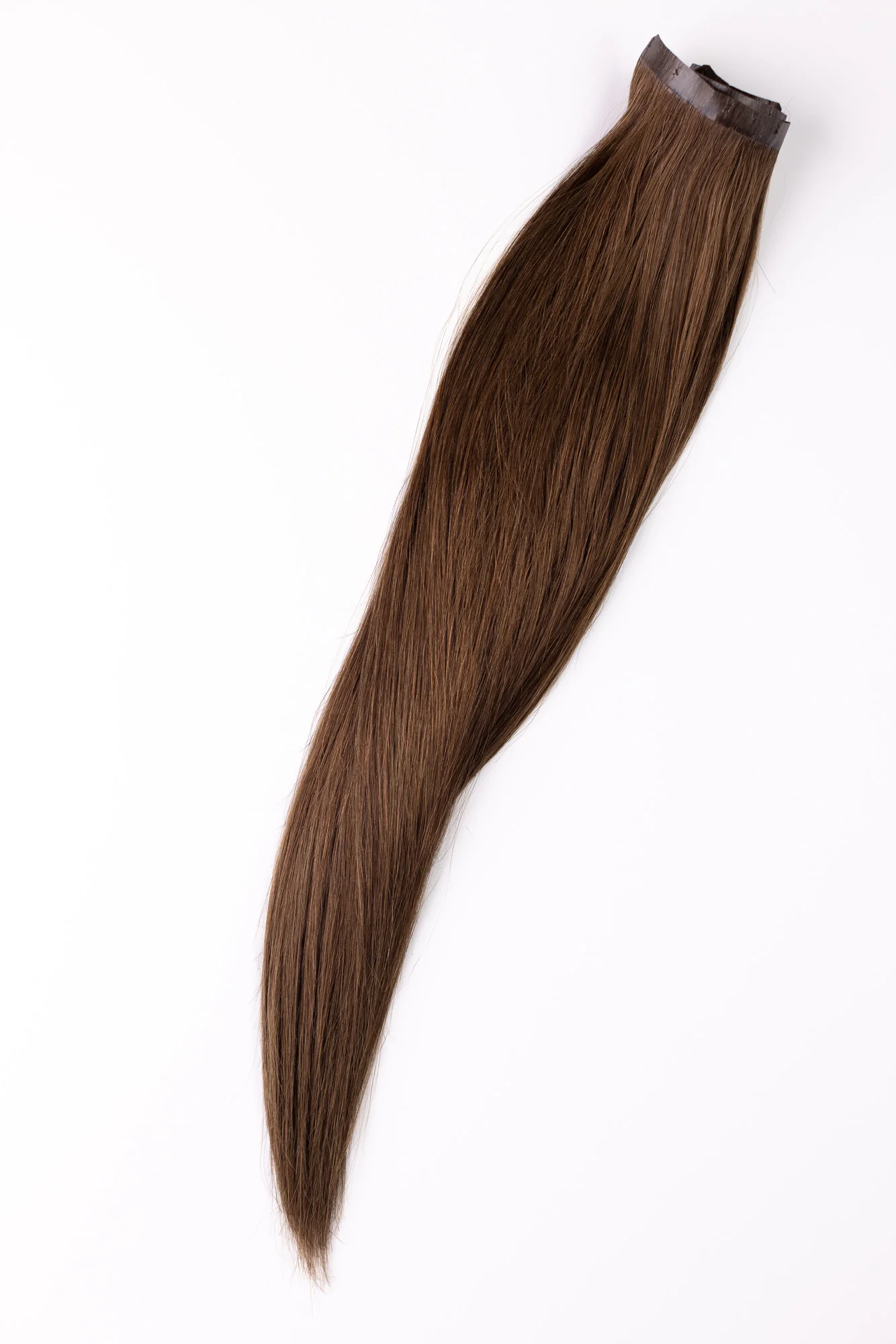 Srhairfeelers Chocolate Brown Single Clip Highlight Hover